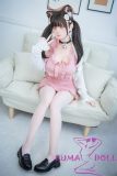 Bezlya (Missdoll) Linglan Head 155cm F-cup Silicone Head+TPE Body Sex Doll 155M 2.0 Version Cat Girl
