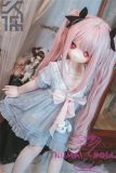 DOLL HAKONIWA Nana Head 126cm Silicone Material Head + TPE Body Anime Doll  Love Doll Customizable Makeup Blue Dress