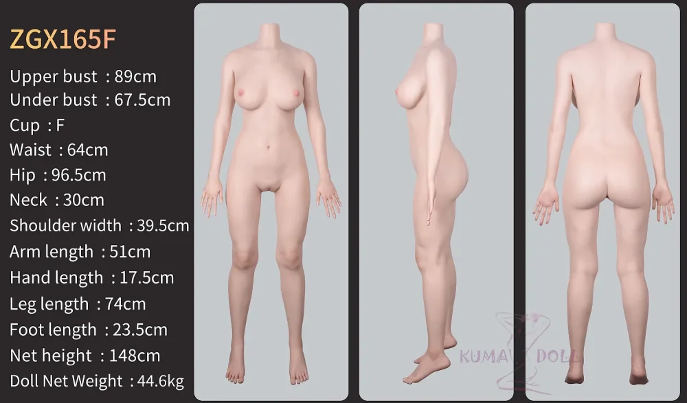 ZELEX Doll Full Silicone Sex Doll body only sales page without head
