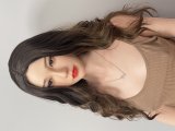 FANREAL 153 cm/5ft B-Cup F8 Mo Head Full Size Lifelike Silicone Sex Doll Speckled Dresses