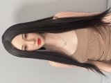 FANREAL 153 cm/5ft B-Cup F8 Mo Head Full Size Lifelike Silicone Sex Doll Pink knitwear