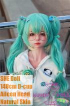 SHEDOLL Lolita type Aileen head 148cm/4ft9 D-cup love doll body material customizable
