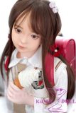 MLW doll Loli Sex Doll 126cm/4ft1 AA-cup Kisa Hard Silicone material head with TPE body