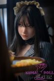 [Body Discontinued] Firefly Diary 165cm C-cup Lian Head Full Silicone Sex Doll With Body Make-up Burger Shop Owner