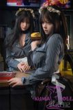 [Body Discontinued] Firefly Diary 165cm C-cup Lian Head Full Silicone Sex Doll With Body Make-up Burger Shop Owner