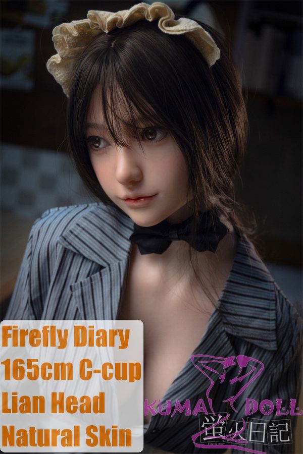 [Body Discontinued] Firefly Diary 165cm C-cup Lian Head Full Silicone Sex Doll With Body Make-up Burger Shop Owner