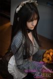 [Body Discontinued] Firefly Diary 165cm C-cup Lian Head Full Silicone Sex Doll With Body Make-up Burger Shop Owner