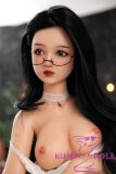 JY Doll TPE Sex doll #Xiaomengling Silicone head 123cm/4ft  Big breast Full Silicone