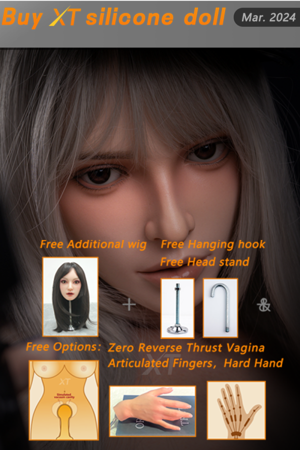 XTDOLL 【3.1-3.31】Buy a full silicone doll, get additional head 50% off  and free options