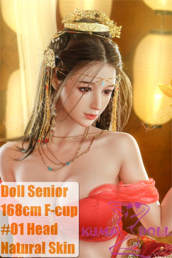 Doll Senior 01 Nichang Head 168cm F-cup Full Silicone Sex Doll with Body Make-up