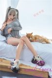 Doll Senior 04 Mengyin Head 148cm C-cup Full Silicone Sex Doll with Body Make-up