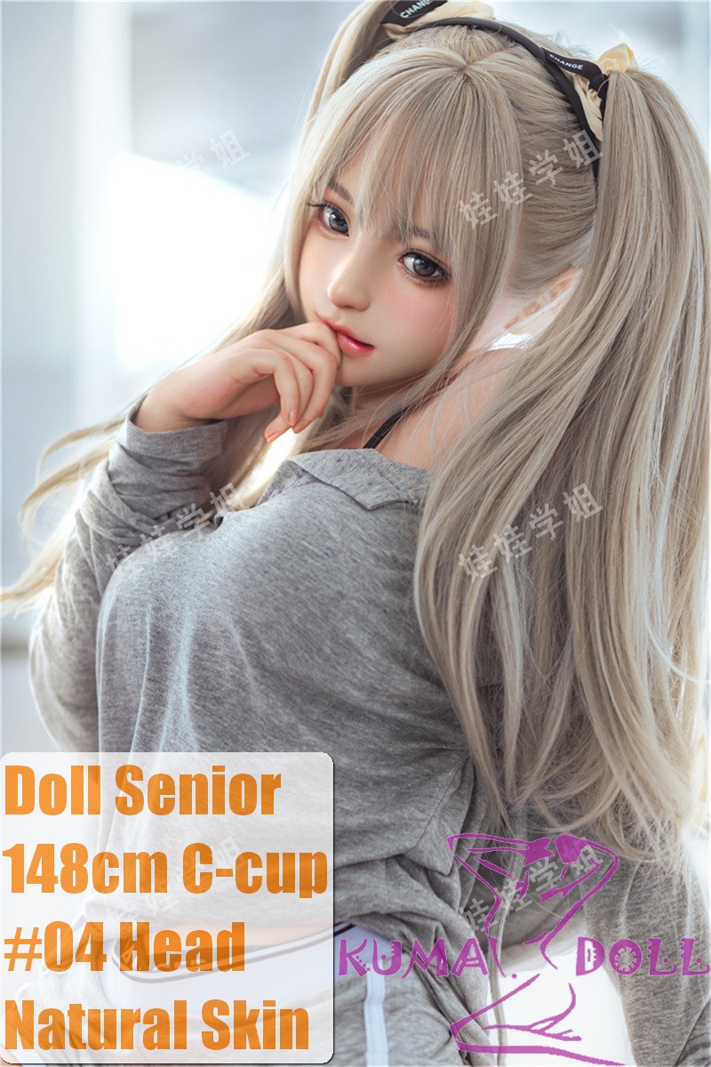 Doll Senior 04 Mengyin Head 148cm C-cup Full Silicone Sex Doll with Body Make-up