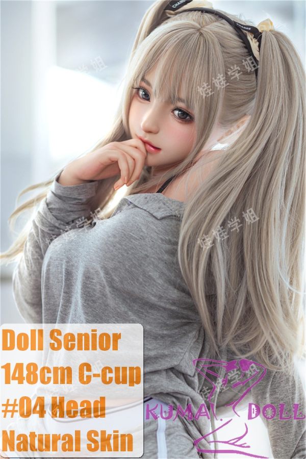 Doll Senior 04 Mengyin Head 148cm C-cup Full Silicone Sex Doll with Body Make-up