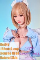 Bezlya (Missdoll)  Jiegeng Head 155cm C-cup Full Silicone Sex Doll 155M 2.2CF Version (Coagulate Fat)  More realistically simulates of different parts of the body.
