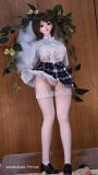Mini doll sexable 60cm/2ft big breast silicone St. Louis head  costume selectable