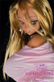 Mini doll sexable 60cm/2ft big breast silicone Elf Queen head from Kuroinu costume selectable pink sweater