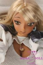 Mini doll sexable 60cm/2ft big breast silicone Elf Queen head from Kuroinu costume selectable blonde