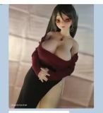 Mini doll sexable 60cm/2ft big breast silicone Meiko Shiraki head from Prison School costume selectable