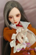 Mini doll sexable 60cm/2ft big breast silicone Mari Kurihara head from Prison School costume selectable