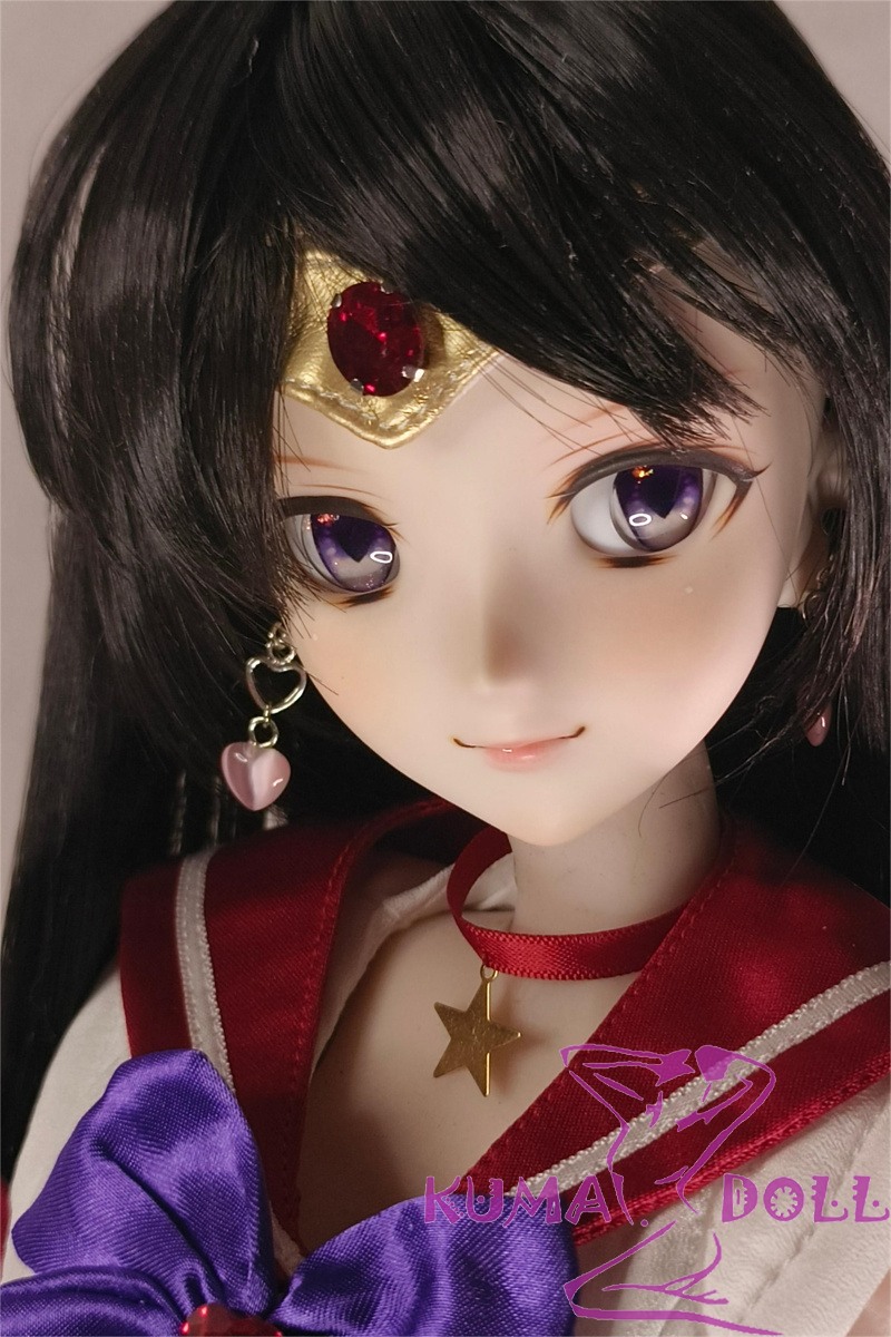 Mini doll sexable  Sailor Mars Rei Hino head from Sailor Moon 60cm/2ft normal breast silicone costume selectable