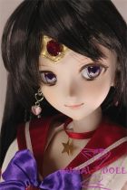Mini doll sexable  Sailor Mars Rei Hino head from Sailor Moon 60cm/2ft normal breast silicone costume selectable