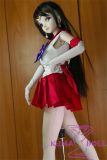 Mini doll sexable  Sailor Mars Rei Hino head from Sailor Moon 60cm/2ft normal breast silicone costume selectable