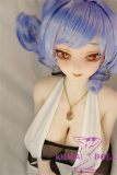 Mini doll sexable 60cm/2ft big breast silicone St.Louis head from Azur Lane costume selectable