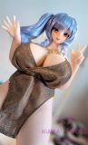 Mini doll sexable 60cm/2ft big breast silicone Xiangbo head costume selectable