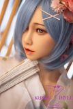 Jiusheng Doll Full Silicone Sex Doll 160cm/5ft2 E-cup Betty ROS head Cosplay Rem from Re:Zero