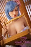 Jiusheng Doll Full Silicone Sex Doll 160cm/5ft2 E-cup Betty ROS head Cosplay Rem from Re:Zero