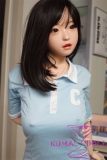 FUDOLL Sex Doll #8 head 148cm D-cup Silicone head + TPE body Brown Hair
