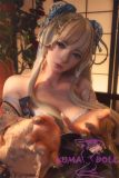 Firefly Diary 151cm A-cup Xifeng Head Full Silicone Sex Doll With Body Make-up