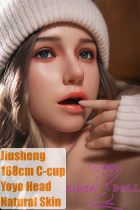 Jiusheng Doll  Sex Doll 168cm/5ft5 C-cup Yoyo Head Natural Skin Color Full Silicone