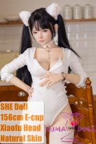 SHEDOLL Lolita type #29小芙（Xiaofu） head 156cm E-cup love doll body material customizable White Body Suit