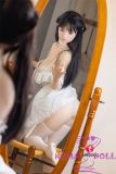 SHEDOLL Lolita type #29小芙（Xiaofu） head 156cm E-cup love doll body material customizable White Dress