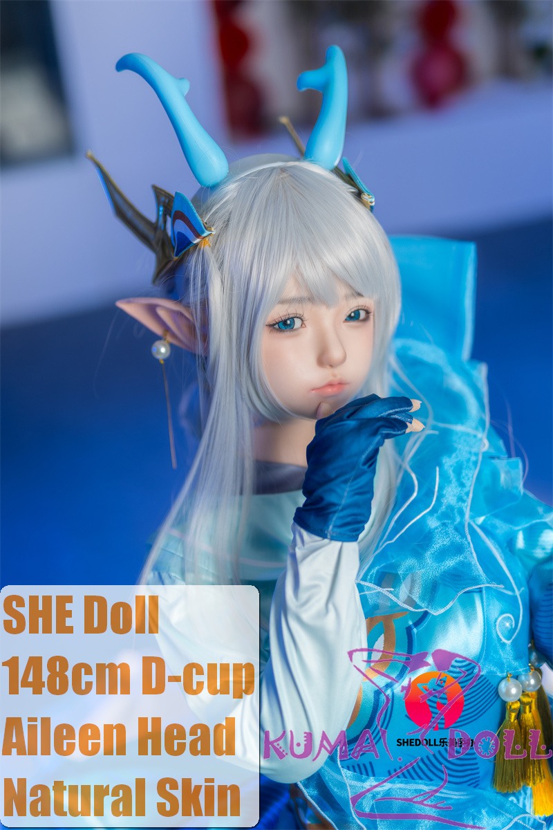 SHEDOLL Lolita type #23艾琳（Aileen） head 148cm/4ft9 D-cup love doll body material customizable Cosplay Yao from Honor of Kings