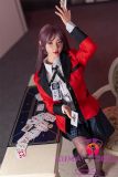 SHEDOLL Lolita type 158cm/5ft2 C-cup#14楚琳 (Chulin)  head love doll body material customizable Cosplay Yumeko Jabami Doll from Kakegurui