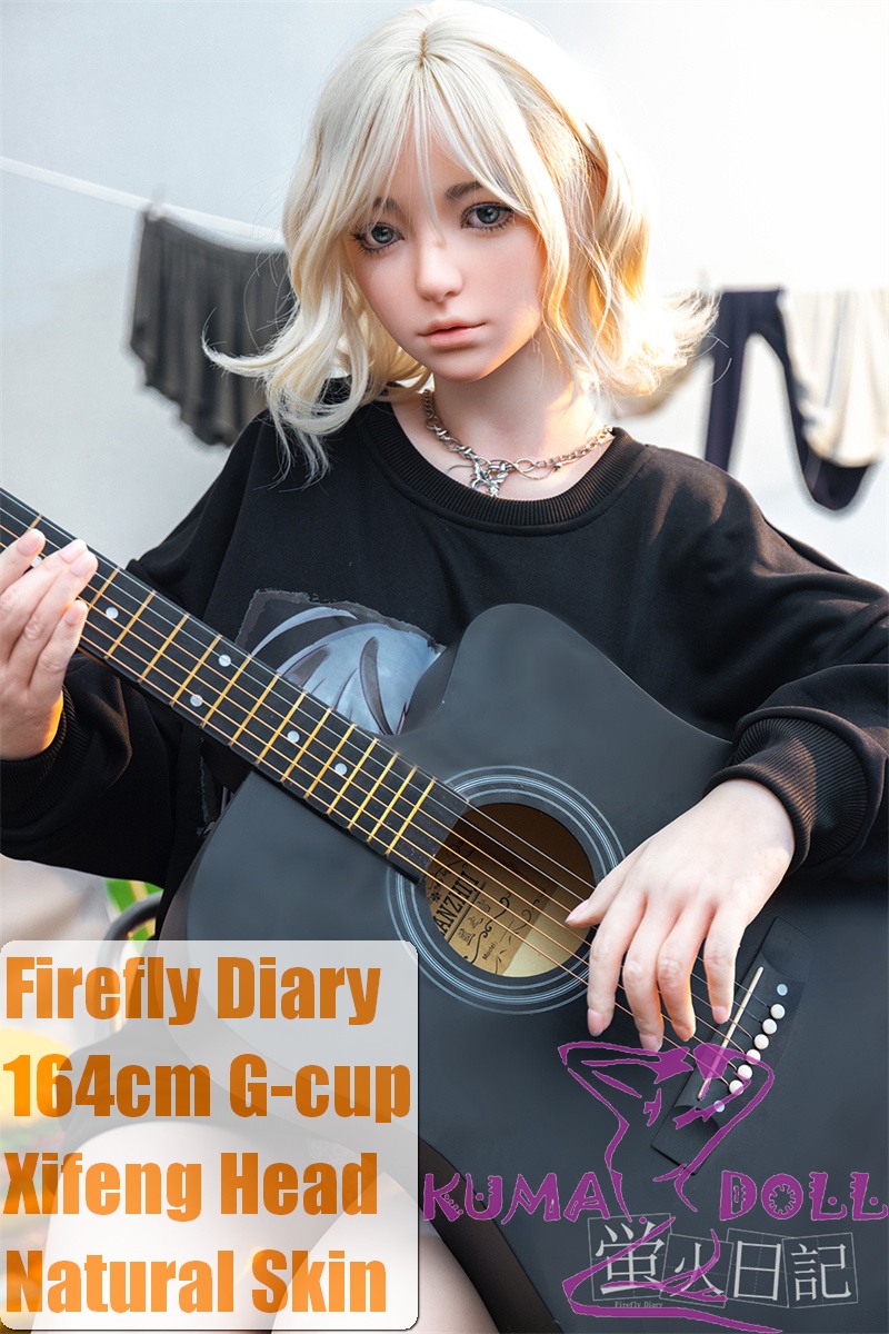 Firefly Diary 164cm G-cup Xifeng Head Full Silicone Sex Doll With Body Make-up Camping