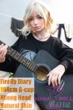 Firefly Diary 164cm G-cup Xifeng Head Full Silicone Sex Doll With Body Make-up Camping