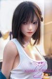 Firefly Diary 151cm A-cup Nanako Head Full Silicone Sex Doll With Body Make-up Camping