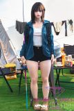 Firefly Diary 151cm A-cup Nanako Head Full Silicone Sex Doll With Body Make-up Camping