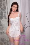 Starpery Sex Doll Full Silicone 163cm/5ft3 C-Cup Jin Head White Dress