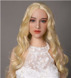 Starpery Sex Doll Full Silicone 163cm/5ft3 C-Cup Jin Head White Dress