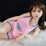 Real Girl Seamless 130cm E-cup Kiki head integrated  TPE love doll AIO