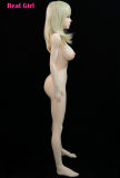 Real Girl Seamless 130cm E-cup Kiki head integrated  TPE love doll AIO