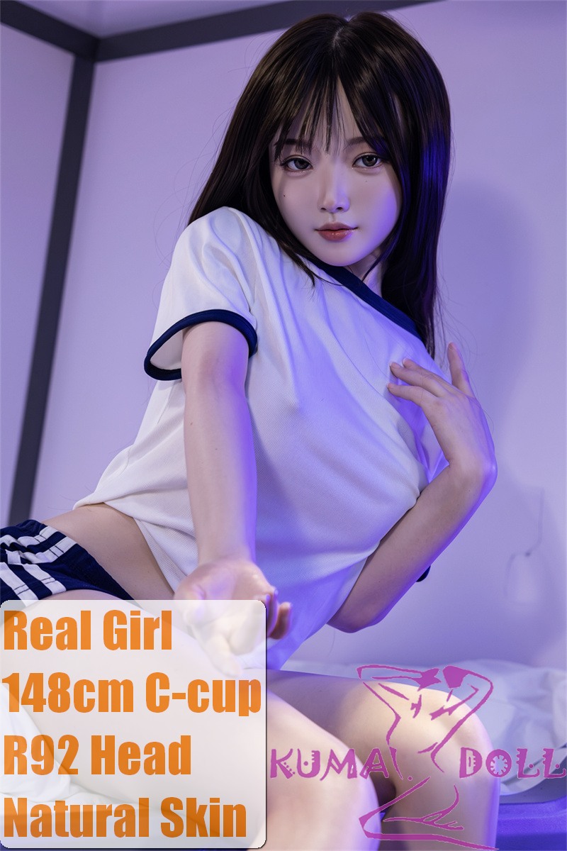 Real Girl Doll 148cm/4ft9 C-Cup TPE Sex Doll R92 head in Japanese Gymnastics Uniform