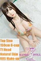 Top Sino Doll Silicone Sex Doll 159cm/5ft2 #T1 Miyou