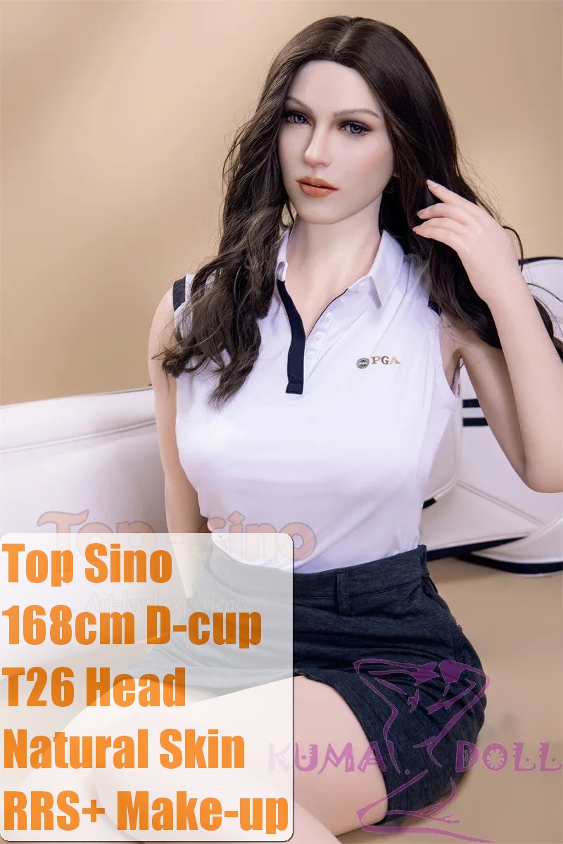 Full Silicone Love doll Top Sino Doll 168cm D-cup T26 Thea head RRS+Makeup selectable