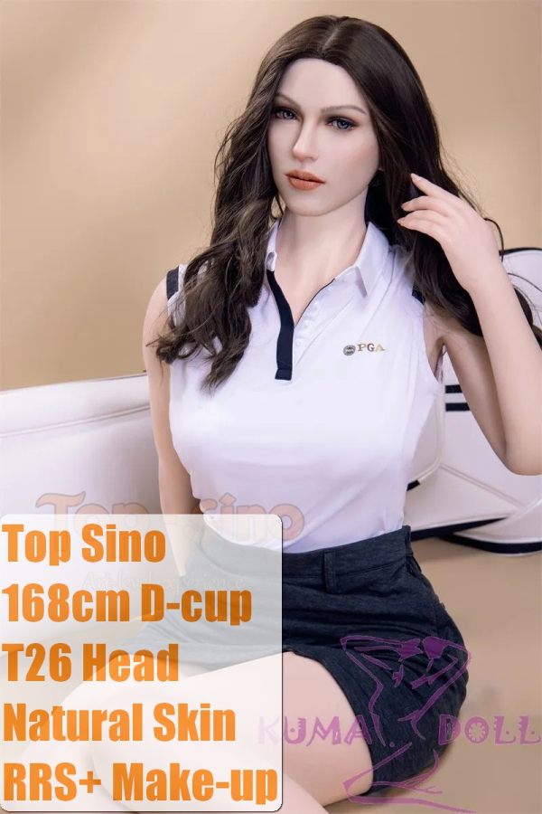 Full Silicone Love doll Top Sino Doll 168cm D-cup T26 Thea head RRS+Makeup selectable