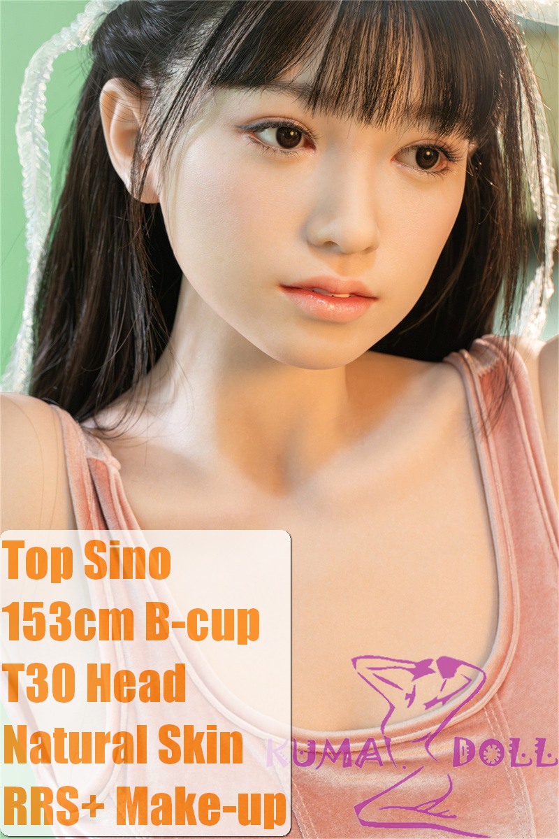 Top Sino Love Doll 153cm B-cup Miling T30 head  ballerina RRS+ Make-up